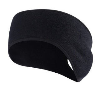 Cinta deportiva térmica unisex – Banda elástica con forro polar para running, fitness y yoga