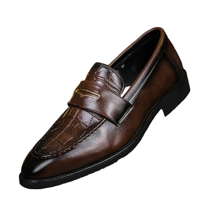 Zapatos slip-on para hombre – Punta fina y estilo formal