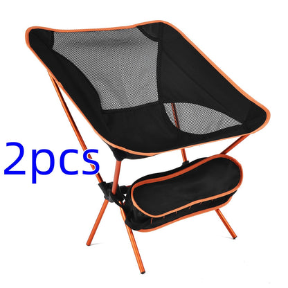 Silla plegable ultraligera de aluminio – camping y actividades al aire libre