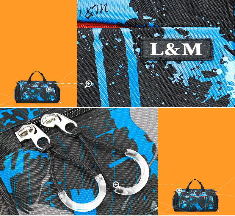 Bolso deportivo fitness para hombre – tejido Oxford impermeable