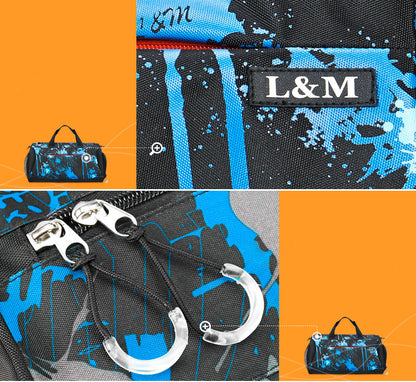 Bolso deportivo fitness para hombre – tejido Oxford impermeable