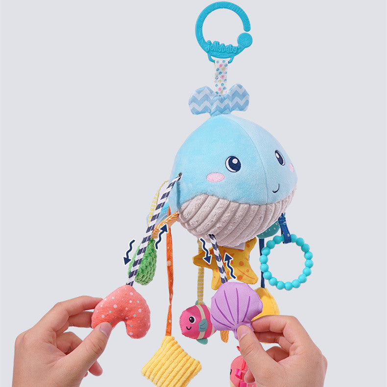 Juguete Colgante para Bebés “Chouchoule” – Móvil Sensorial de Tela