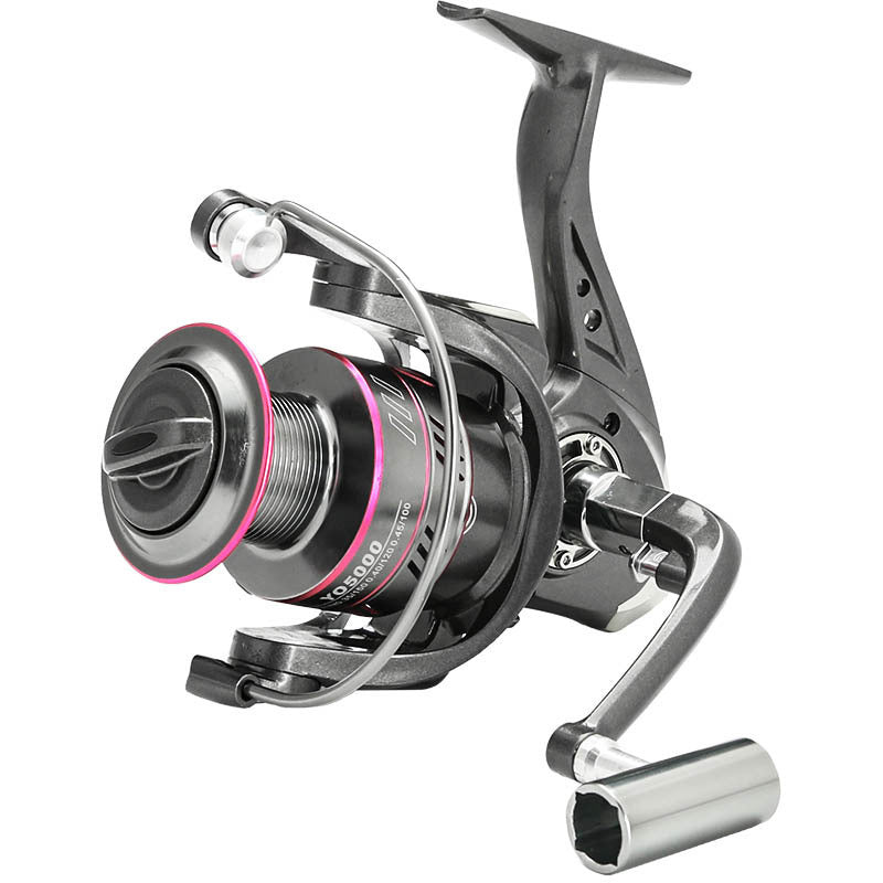 Carrete de pesca metálico tipo spinning – modelos 1000 a 7000 con cuerpo completo de aleación