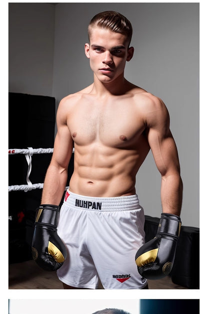 Guantes de boxeo profesionales – Entrenamiento de combate y sanda unisex