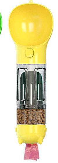 Botella de agua multifuncional para perros – Portátil, ligera y a prueba de fugas