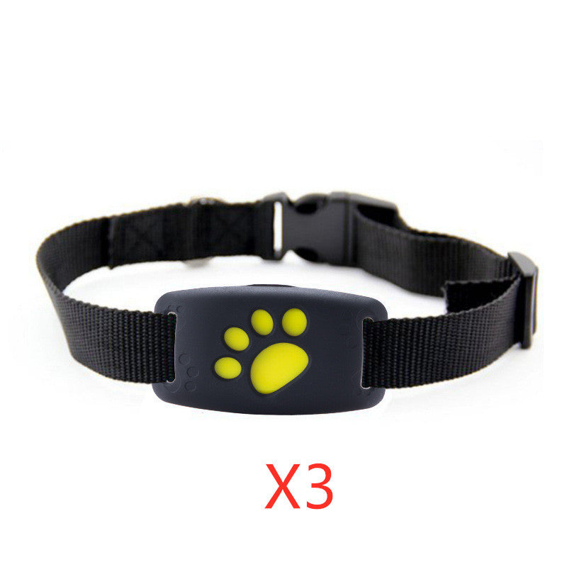 Localizador GPS para perros y gatos modelo Z8-A, resistente al agua, con precisión de 5–15 metros y geocerca para seguimiento en tiempo real.