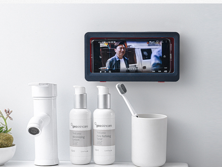 Soporte impermeable para móvil — Pantalla táctil y diseño moderno