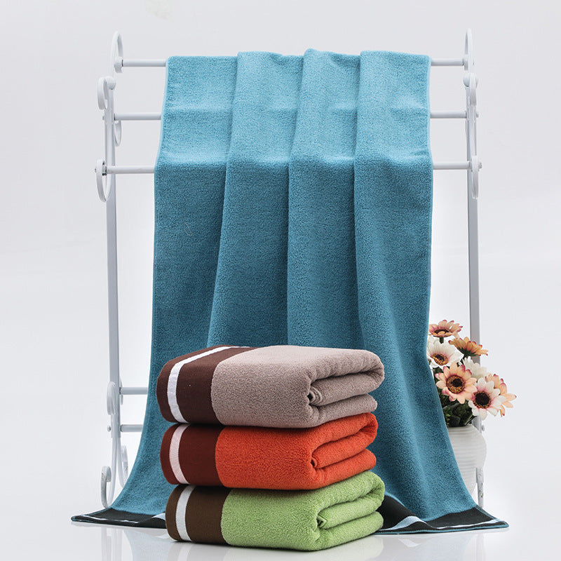 Toalla de baño 100 % algodón — Suave, absorbente y de alta calidad