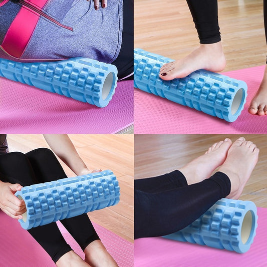 🌀 Rodillo de Espuma Fitness – Masaje Muscular y Relajación 🧘‍♀️💪