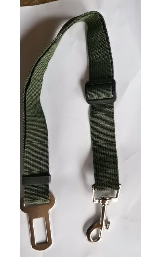 Cinturón de seguridad ajustable para perros – Material PP resistente y multicolor