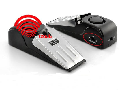 Alarma tope de puerta – Alarma antirrobo portátil con sensor de vibración2