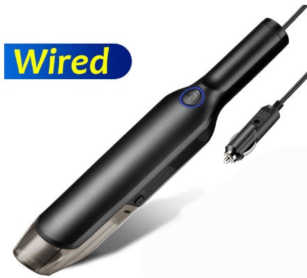 Aspiradora inalámbrica portátil de 5000 Pa con diseño compacto para limpieza rápida en coche y hogar.