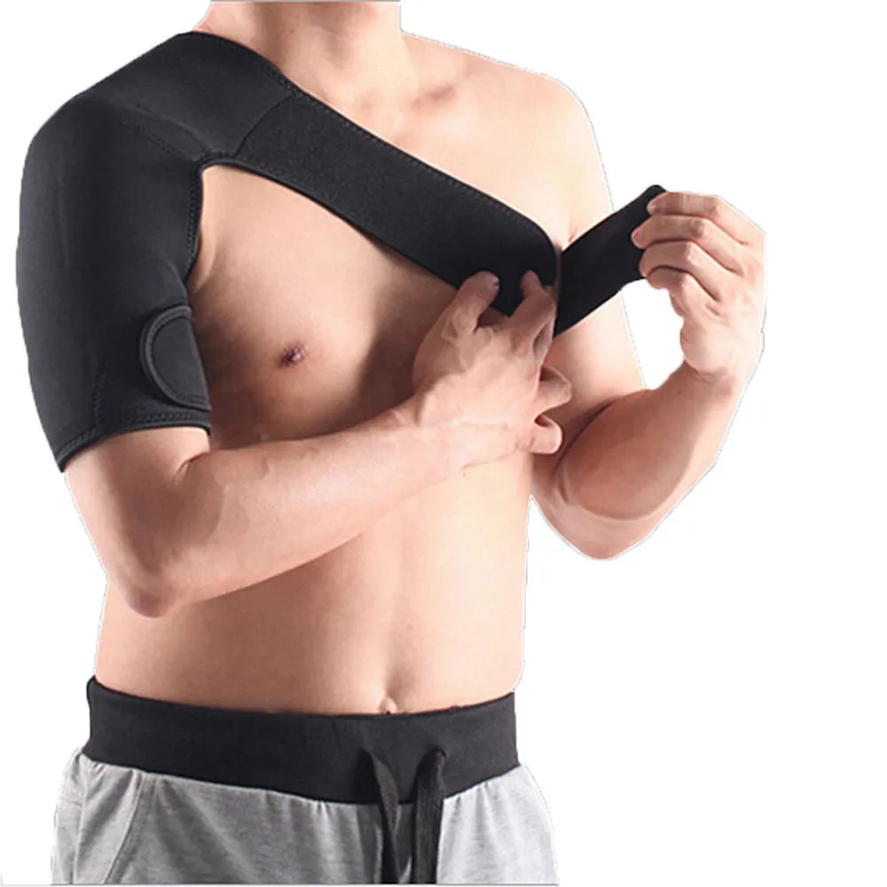 Soporte de hombro de neopreno – compresión y estabilidad para lesiones y recuperación