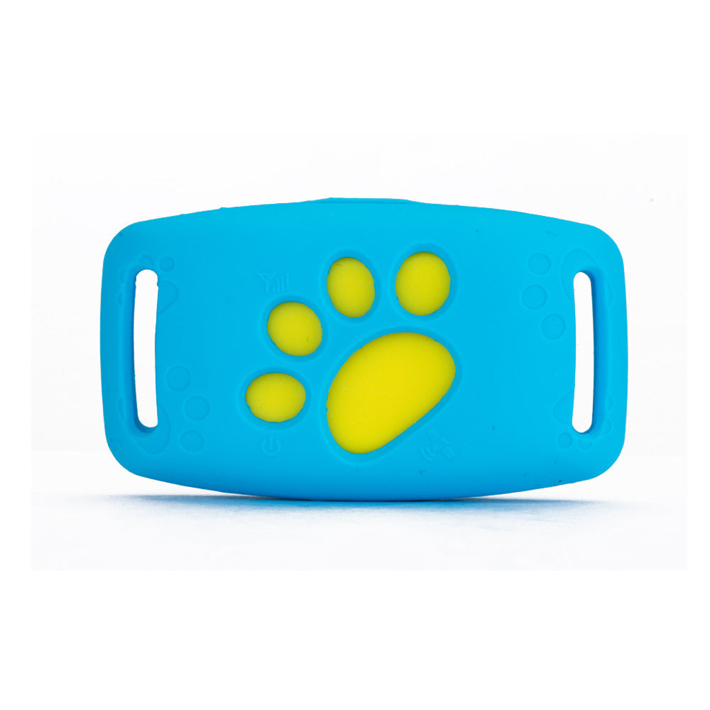 Localizador GPS para perros y gatos modelo Z8-A, resistente al agua, con precisión de 5–15 metros y geocerca para seguimiento en tiempo real.