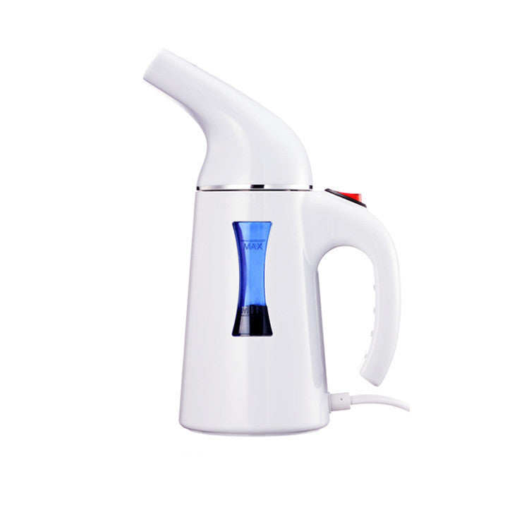 Plancha de vapor portátil de 700W con depósito de 150 ml, diseño compacto para uso doméstico o de viaje, compatible con enchufe EU/UK/US y funcionamiento continuo para eliminar arrugas.