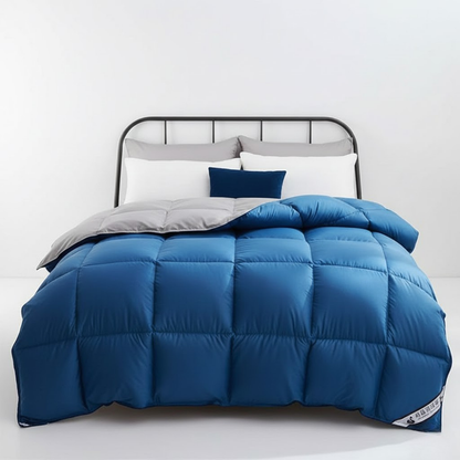 Edredón de plumas de ganso – invierno cálido y suave