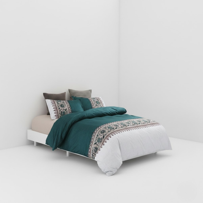 Juego de ropa de cama liso y elegante – fundas nórdicas y fundas de almohada