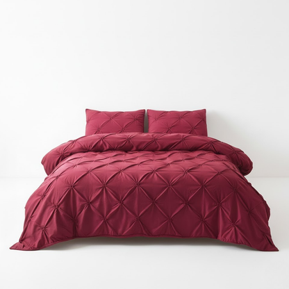 Juego de Cama Liso Craft Home Textiles – Funda Nórdica y Ropa de Cama