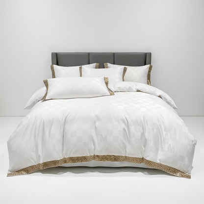 Juego de Sábanas de Algodón Seda – Funda Nórdica y Sábana Ajustable