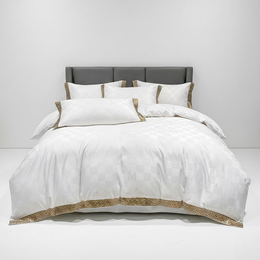 Juego de Sábanas de Algodón Seda – Funda Nórdica y Sábana Ajustable