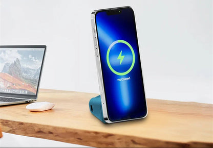 Soporte magnético multifuncional para móvil con mando Bluetooth y rotación 360 grados