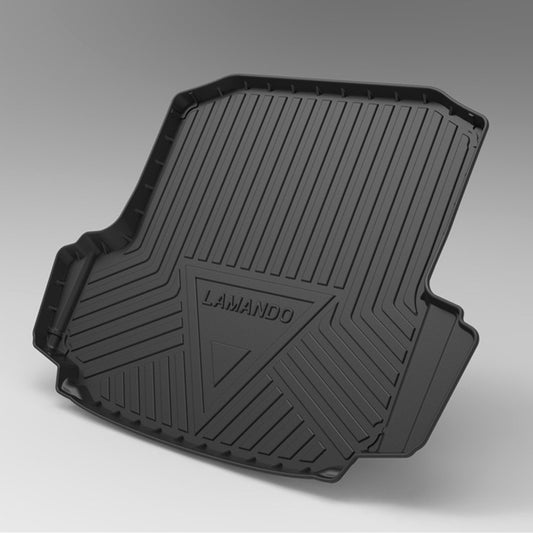 Protector de maletero con diseño de fibra de carbono 🧰🚗✨