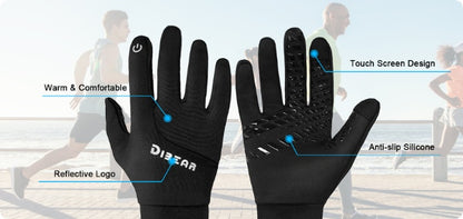 Guantes deportivos antideslizantes – Térmicos y elásticos para invierno