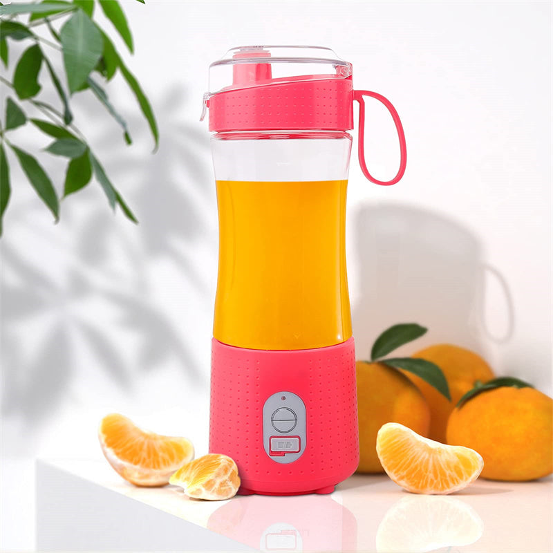 Licuadora Portátil USB 380 ml – Recargable y Compacta para Smoothies y Batidos
