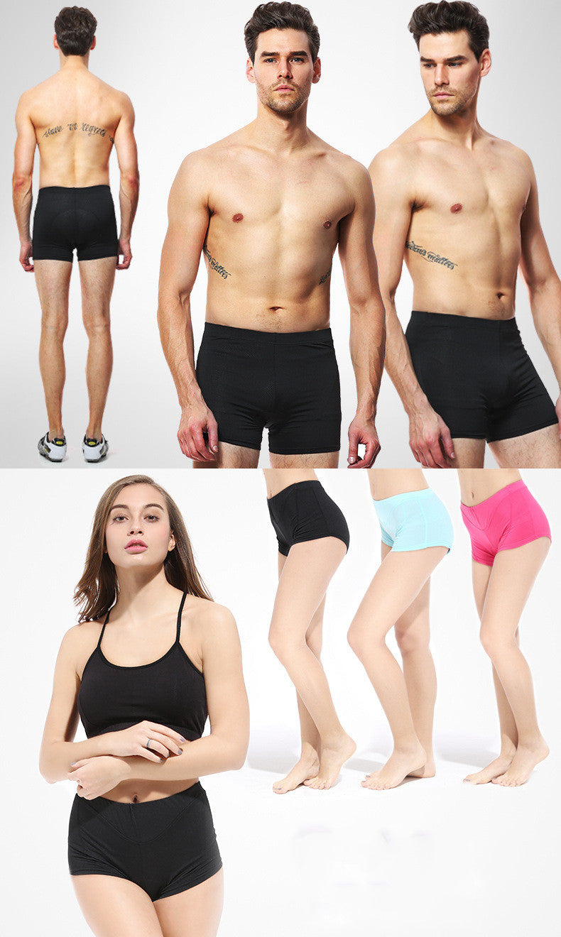 Ropa interior de ciclismo con almohadilla de silicona – Transpirable y cómoda unisex