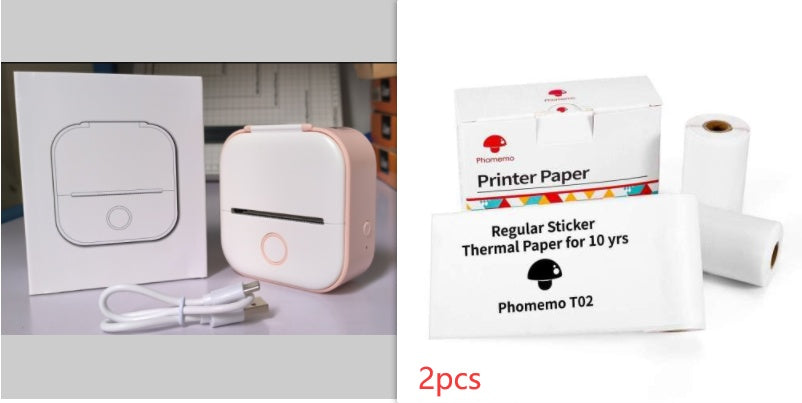 🏷️🖨️ Mini Impresora Portátil Térmica de Etiquetas – Bluetooth Compatible 📲 – Tendencia 2026 ✨