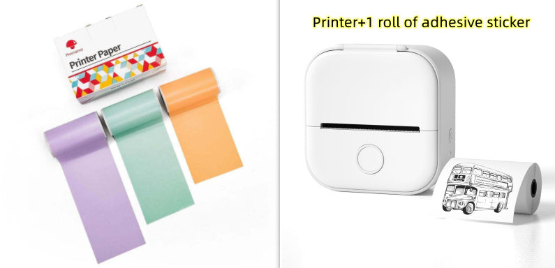 🏷️🖨️ Mini Impresora Portátil Térmica de Etiquetas – Bluetooth Compatible 📲 – Tendencia 2026 ✨