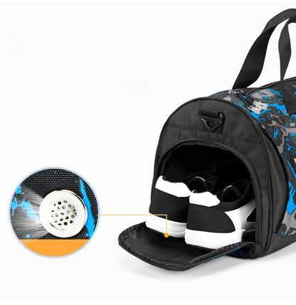 Bolso deportivo fitness para hombre – tejido Oxford impermeable