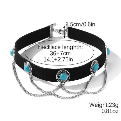 Collar Halloween con Colgante de Murciélago, Calabaza, Fantasma y Araña – Aleación de Zinc Galvanizada