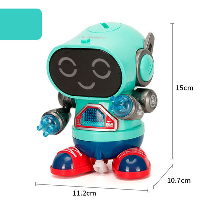 Robot Eléctrico Bailarín con Música y Luces – Juguete Infantil Automático