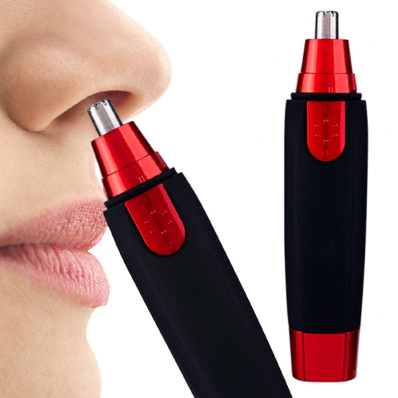 Recortadora eléctrica de vello — Nariz, orejas y cejas para hombre y mujer