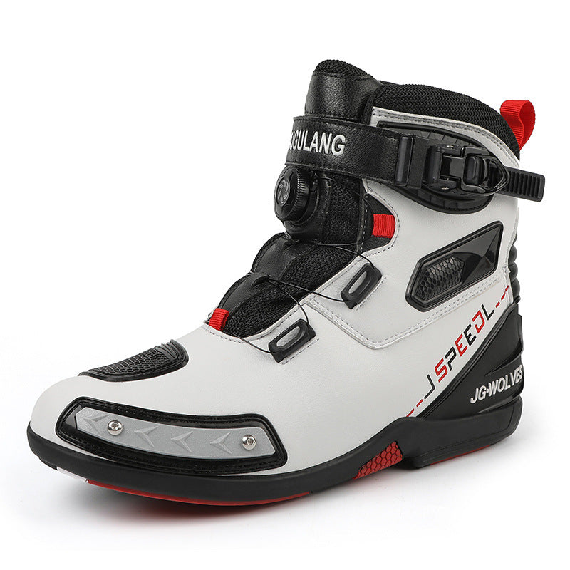 Botas de moto impermeables para hombre – Antideslizantes y con amortiguación