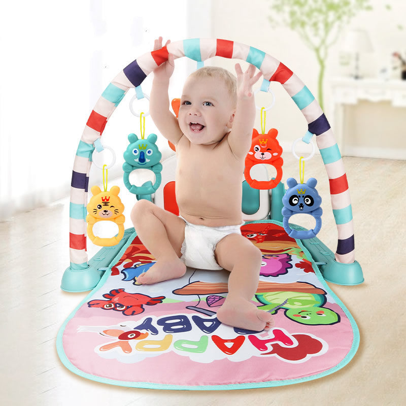 Gimnasio Musical para Bebés con Piano y Pedales – Desarrollo Sensorial y Motor