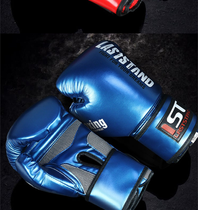 Guantes de boxeo profesionales – Entrenamiento sanda para hombre y mujer