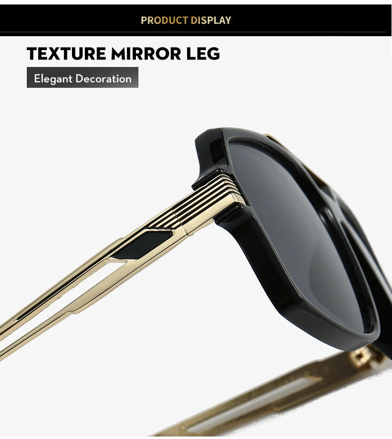 Gafas de sol ovaladas para hombre – Estilo moderno con protección UV
