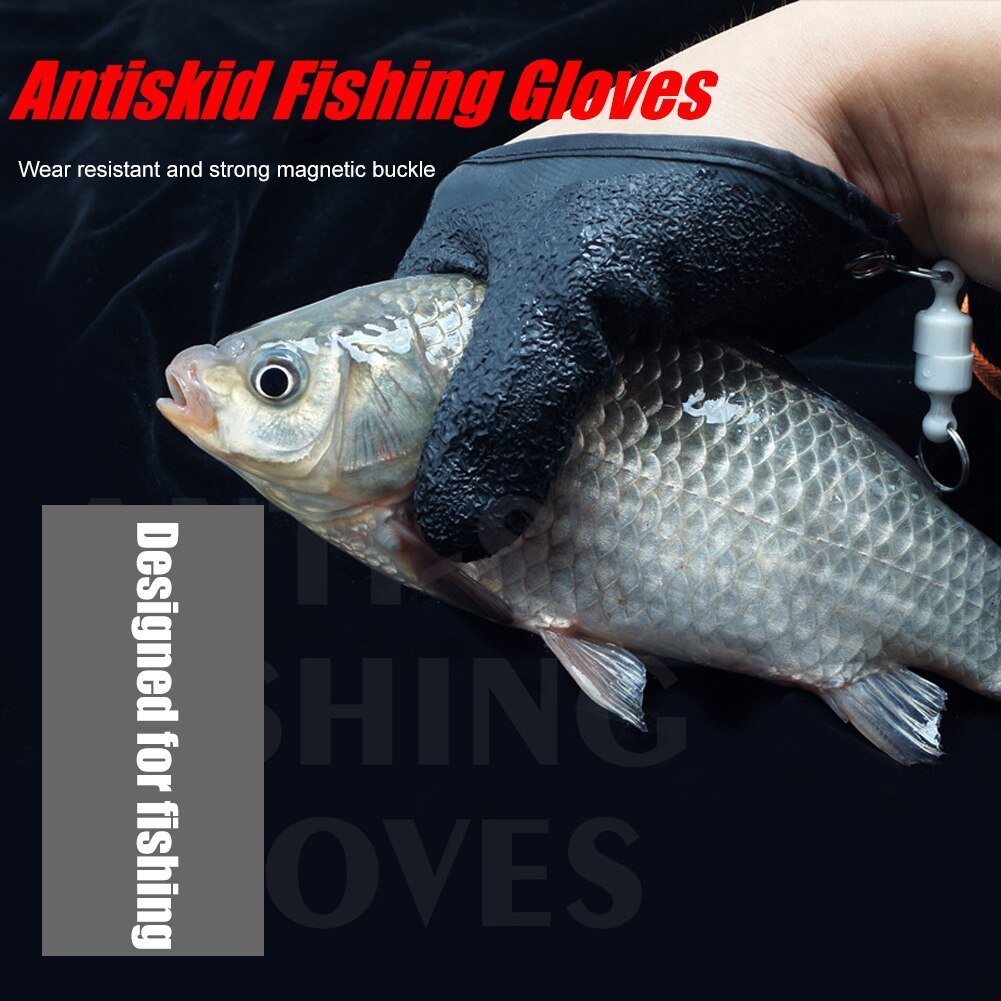 Guantes de pesca profesionales antideslizantes – protección y agarre seguro