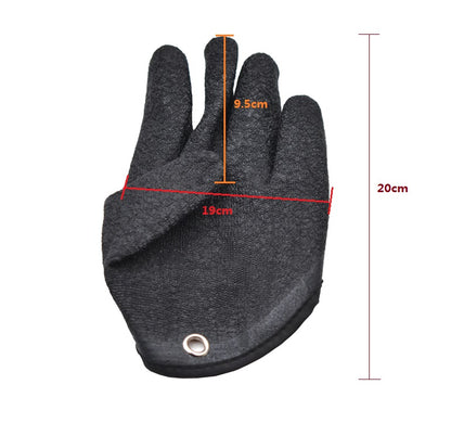 Guantes de pesca profesionales antideslizantes – protección y agarre seguro