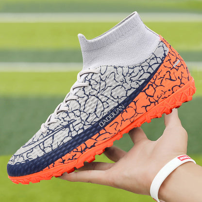 Zapatillas de Fútbol Unisex de Tobillo Alto para Entrenamiento y Competición