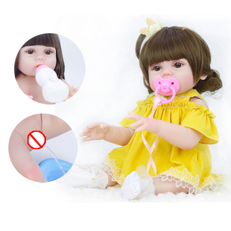 Muñeca Realista para Niños 46 cm / 53 cm – Con Función de Beber y Orinar