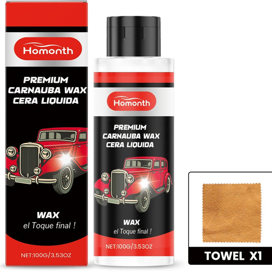 Cera Premium de Carnauba para autos 🧽✨