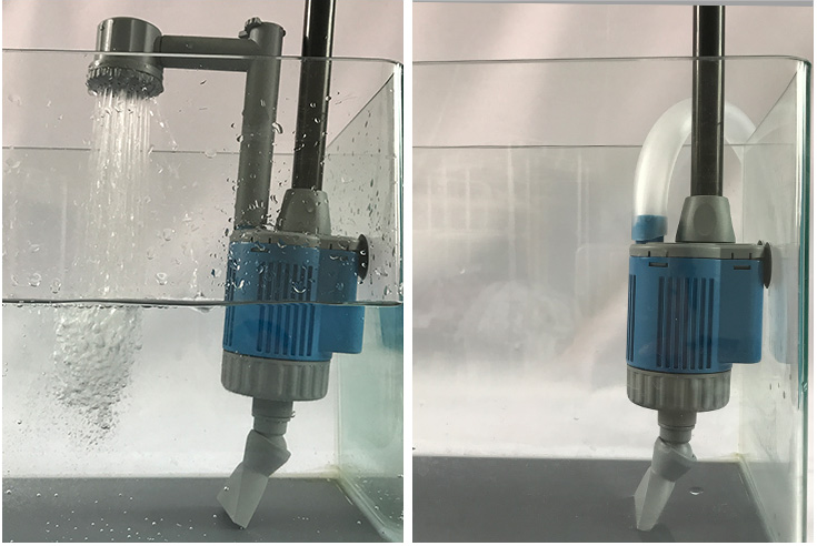 Cambiador de agua eléctrico multifuncional para acuarios – Succión potente y limpieza profunda