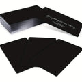100 Tarjetas de Visita de Aluminio