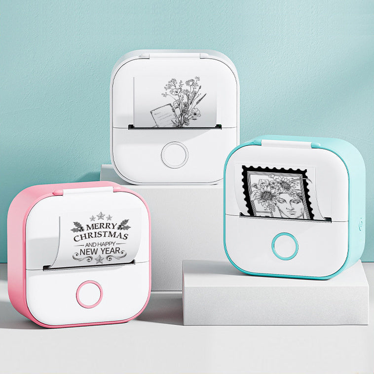 🏷️🖨️ Mini Impresora Portátil Térmica de Etiquetas – Bluetooth Compatible 📲 – Tendencia 2026 ✨