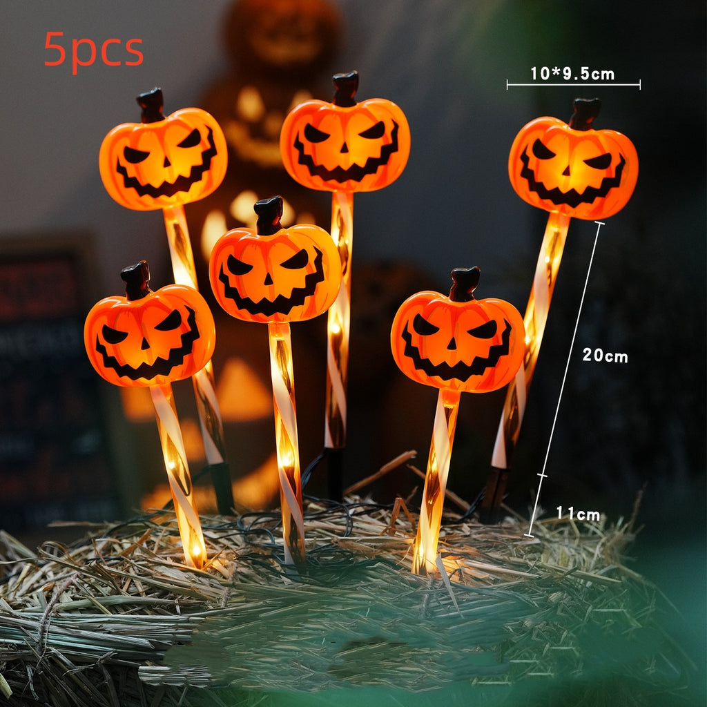 Luces LED Decorativas de Halloween – Iluminación Festiva con Figuras Cartoon