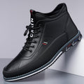 Zapatos de hombre estilo business — Diseño casual con cadena decorativa y forro cálido