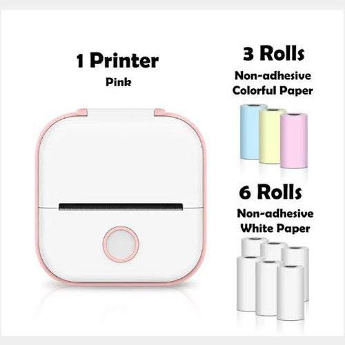🏷️🖨️ Mini Impresora Portátil Térmica de Etiquetas – Bluetooth Compatible 📲 – Tendencia 2026 ✨